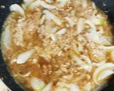 ツナと玉ねぎのにんにく醤油パスタ作り方3写真