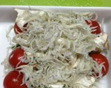 夏うま！おくら&トマトのしらすチーズ焼き作り方2写真