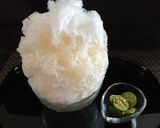 かき氷 和三盆シークヮーサー作り方3写真