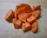 茄子と トマト 挽き肉の カレースープ♪作り方1写真
