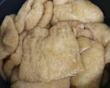 甘くないダシ味稲荷♪♪ 夕飯お弁当に作り方3写真