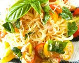ミニトマトたっぷり♡簡単冷製パスタ作り方5写真