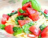 *トマトとバジルの冷製パスタ*作り方7写真