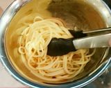 和えるだけ　海苔レモンわさびスパゲティ作り方3写真