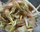 ミョウガとミョウガの花の即席漬け（超速）作り方1写真