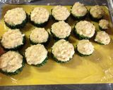 鶏ミンチを使ったあっさりゴーヤの肉詰め作り方3写真