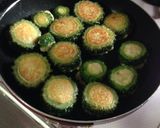 鶏ミンチを使ったあっさりゴーヤの肉詰め作り方5写真