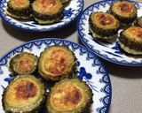 鶏ミンチを使ったあっさりゴーヤの肉詰め作り方6写真