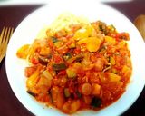 ピリ辛ラタトゥイユ風パスタ作り方9写真