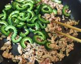 ゴーヤ入り麻婆豆腐作り方5写真