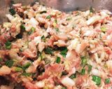 味噌でコクうま！白菜餃子＊作り方3写真