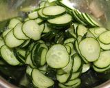 簡単♪美味♪夏野菜とゆで卵の和風サラダ作り方2写真