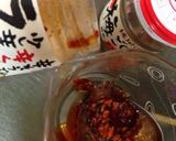 食べるラー油でピリッとゴーヤ簡単梅肉和え作り方3写真