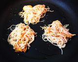 簡単アレンジ♡そうめんチヂミ作り方2写真