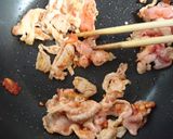 なすとモロッコインゲンと豚肉のピリ辛炒め作り方5写真