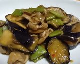 なすとモロッコインゲンと豚肉のピリ辛炒め作り方9写真