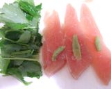 みつば鶏塩わさび巻き揚げ〜大人お弁当に〜作り方1写真