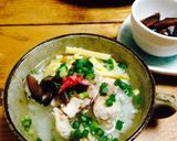暑い夏に鶏出汁の茶漬け 鶏飯作り方7写真