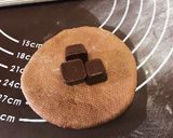 チョコがとろ〜り♡豆乳ココアパン作り方4写真