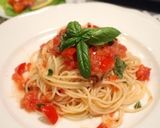 トマトとナスの冷製パスタ作り方6写真