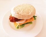 〜イングリッシュマフィンサンド〜作り方4写真