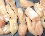 オクラと鶏肉炒め作り方2写真