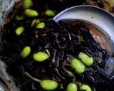 かぼちゃの煮物 ひじきと生姜のあんかけ作り方4写真