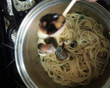 血管ダイエット食428（サザエパスタ）作り方3写真