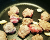 なんちゃって唐揚げとナスとピーマン炒め作り方4写真