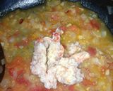 カニ缶で簡単トマトクリームパスタ作り方5写真