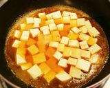 簡単時短節約　麻婆豆腐的　あんかけ豆腐作り方2写真