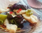 夏にぴったり✾なすと鶏胸肉の煮浸し作り方5写真