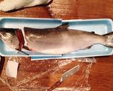 サーモンの醤油漬け♡+魚の捌き方♪作り方2写真