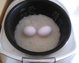 炊飯器で温泉卵作り方3写真