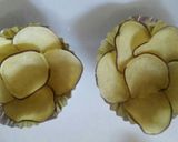 さつまいもの花びらにスイートポテトサラダ作り方4写真