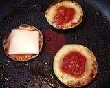 夏の朝食☆材料3つで簡単ズッキーニビザ♪作り方3写真