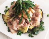 簡単すぎ☆豚肉と茄子のおろしポン酢作り方6写真