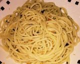 混ぜるだけ！簡単お茶漬けパスタ作り方1写真