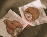 モンチッチのパンケーキトリプルベリー添え作り方5写真