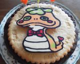 クッキーアイスケーキ～バースデー・デコで作り方15写真