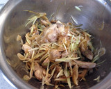 みょうがと蒸し鶏のあえもの作り方5写真