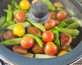 塩トマトde♪夏野菜いろいろソテー作り方7写真