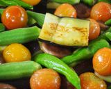 塩トマトde♪夏野菜いろいろソテー作り方9写真