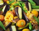 塩トマトde♪夏野菜いろいろソテー作り方11写真