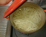 焼きナスと豚しゃぶの冷やしうどん作り方4写真