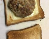 ハンバーグのサンドイッチ作り方2写真