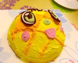 メロンパンナちゃんケーキ作り方6写真