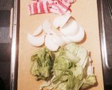 ピリ辛みそ豚丼作り方1写真