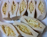 高野豆腐のチーズインとんかつ作り方3写真