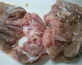 簡単♪鶏もも チキンステーキ黒胡椒ソース作り方1写真